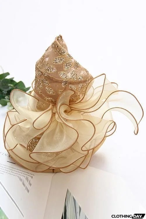 Sparkling Flower Hat