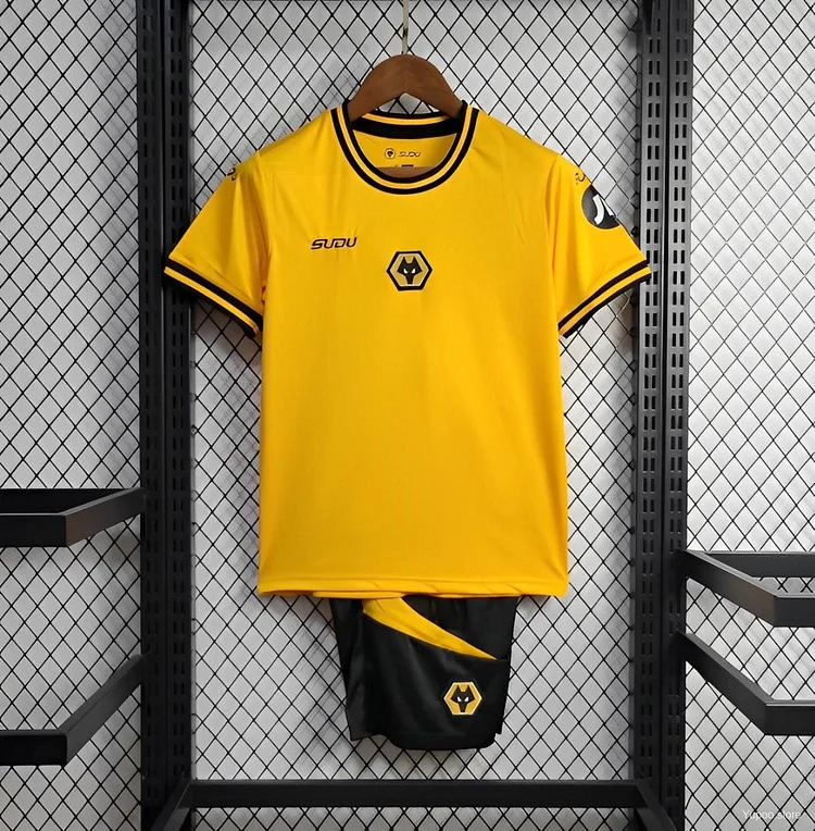 24/25 Kids Wolves Home 16-28 Jersey 1:1 Thai quality