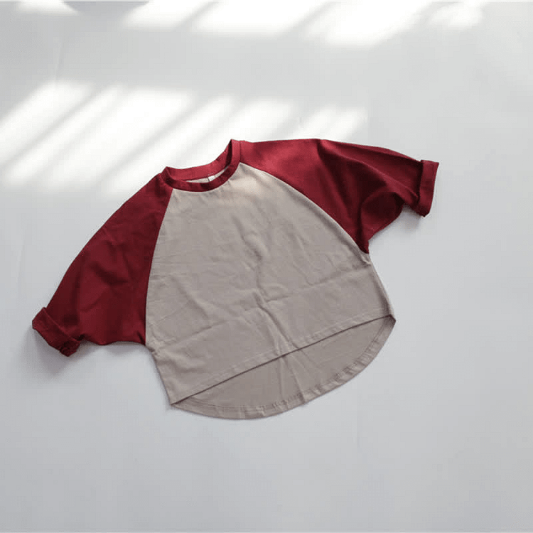 Toddler Boy Color Block Loose Tee