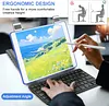 8-in-1 Laptop Stand, Height-Adjustable Aluminum Laptop Docking Station, Foldable Stand with 4K HD, 2 USB 3.0 Ports, 100W PD Charging Port