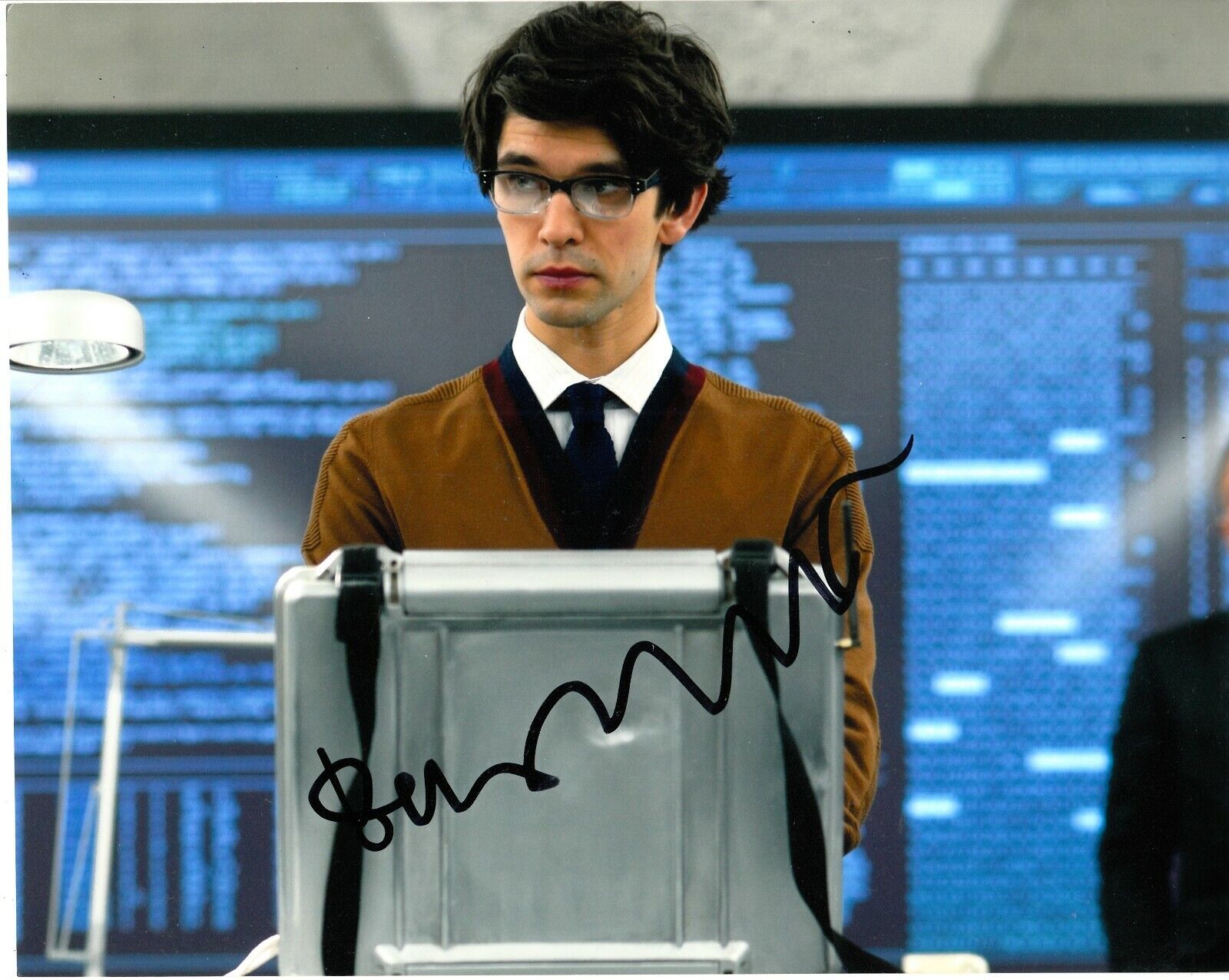 BEN WHISHAW SIGNED SKYFALL Photo Poster painting UACC REG 242 (1)