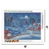 Christmas Snow Scene  | Full Round Diamond Painting Kits