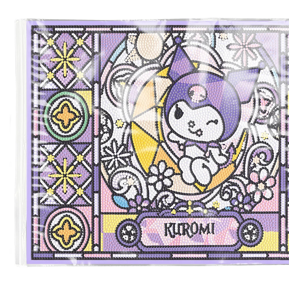 DIY Kuromi Diamond Painting Placemat Diamond Crafts Projects for Kids Adults
