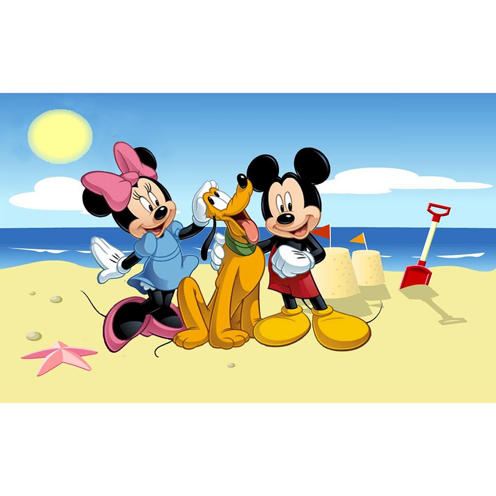 

Cartoon Mouse-Round Drill Diamond Painting-40*30CM, 501 Original