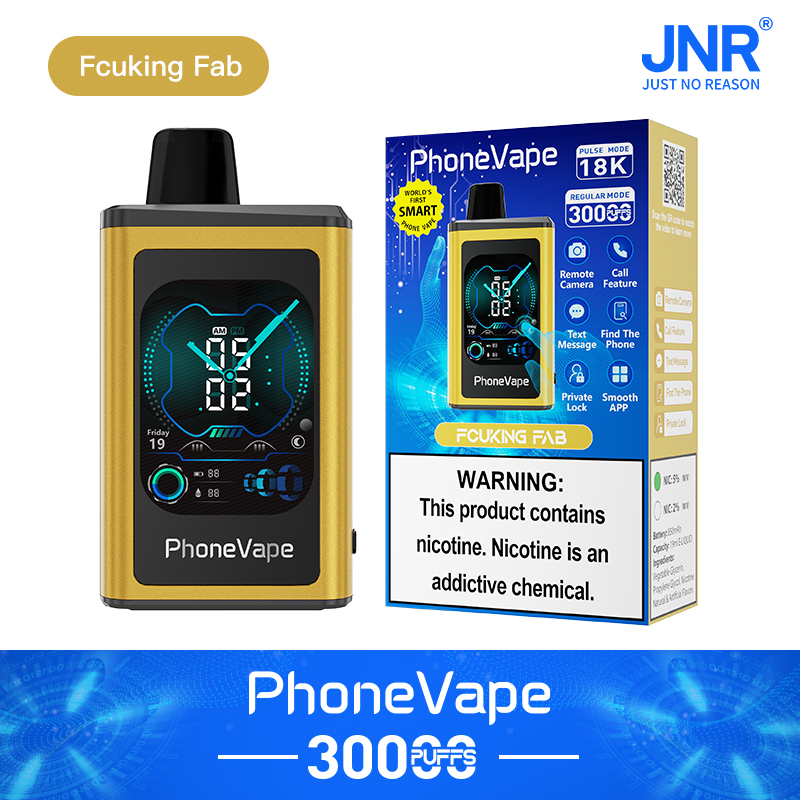 JNR PhoneVape 30K Disposable Vape-Fcuking Fab Best Vape