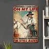 Old West Cowboy - Metal Tin Signs(8*12Inch/12*16Inch)