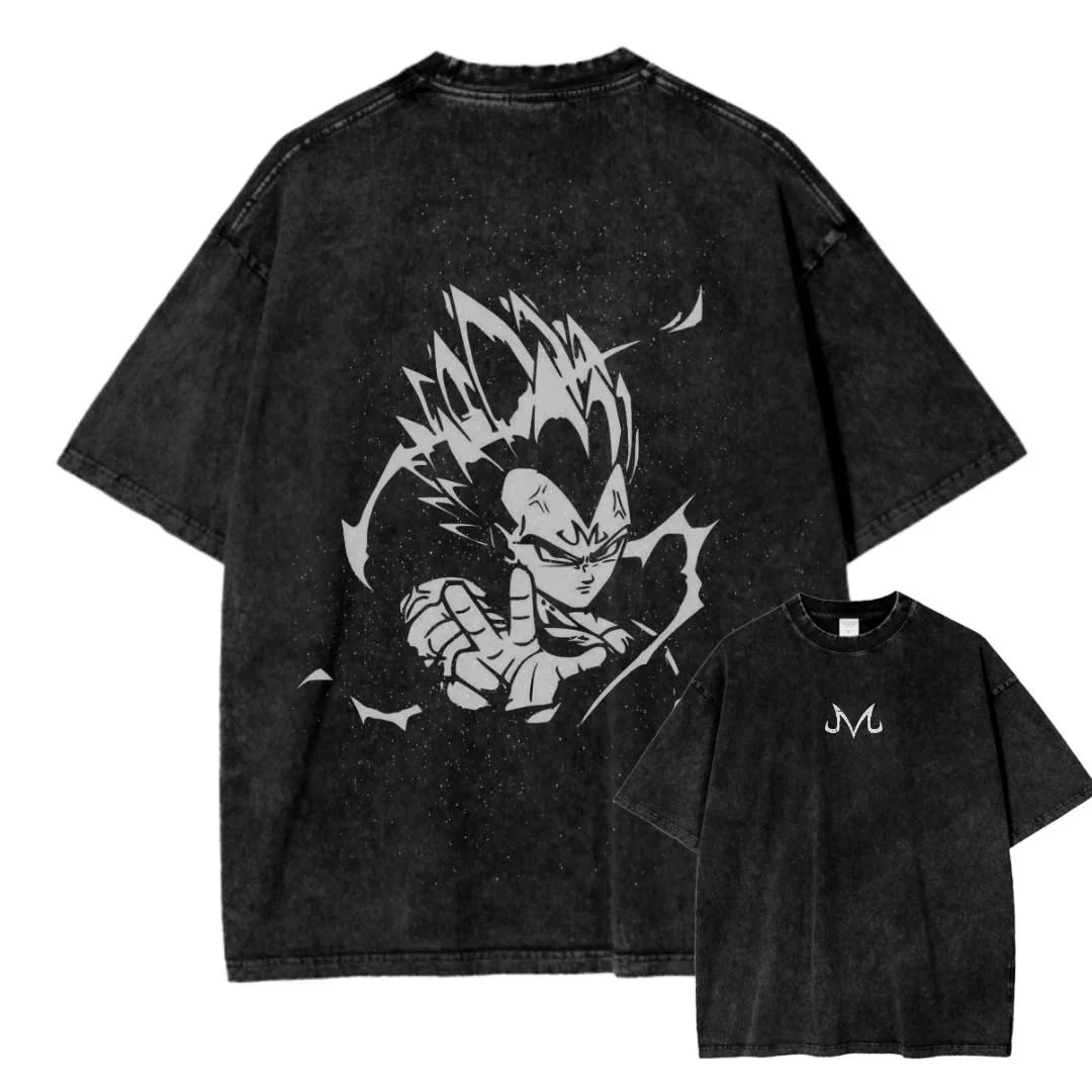 Dragon Ball Anime Oversize Washed T-Shirt