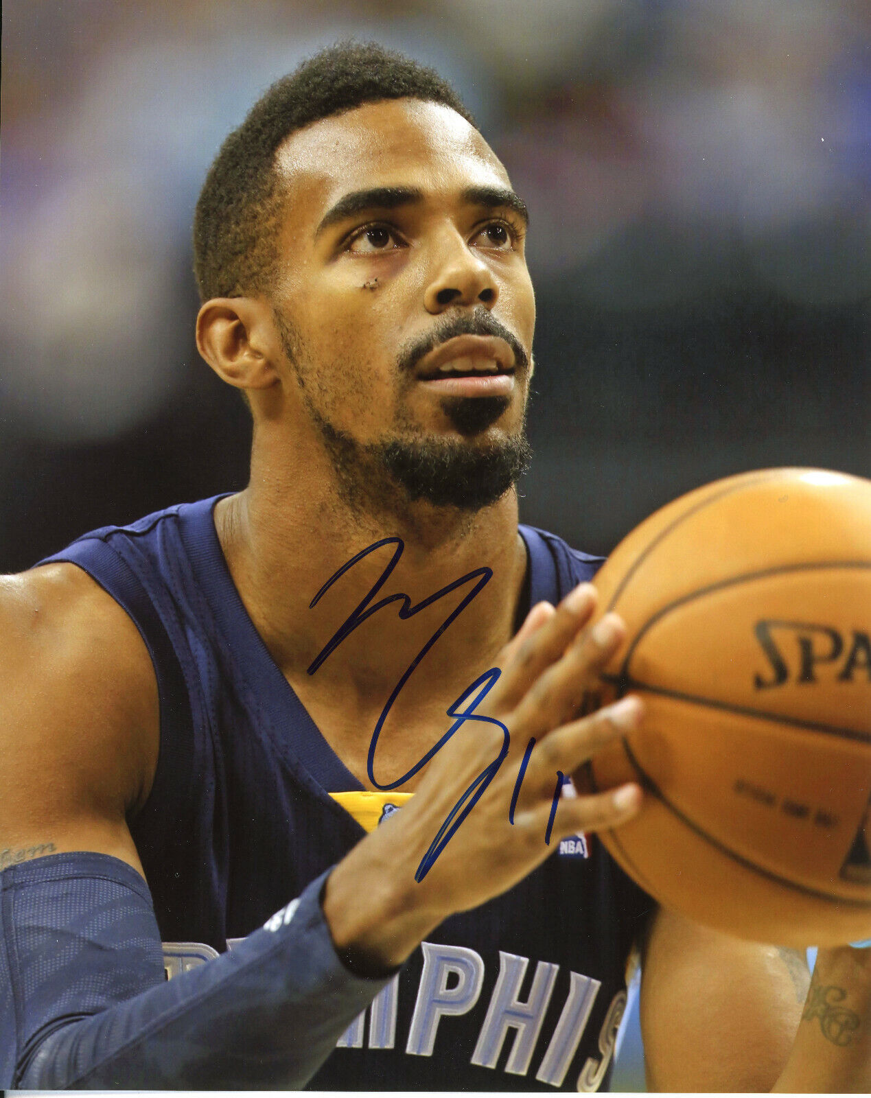 Mike Conley Autographed 8x10 Memphis Grizzlies#S1422