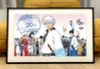 20th Anniversary Family Portrait Decorative Painting - GINTAMA - Xingkong Studio
