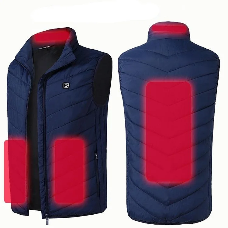 HeatVest Unisex Warming Heated Vest Jacket shopify Stunahome.com