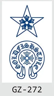 Temporary Waterproof Tattoo Sticker Chinese Character Your Guardian Hero Love Juice Ink Lasting Arm Back Body Leg Fake Tatoo DIY