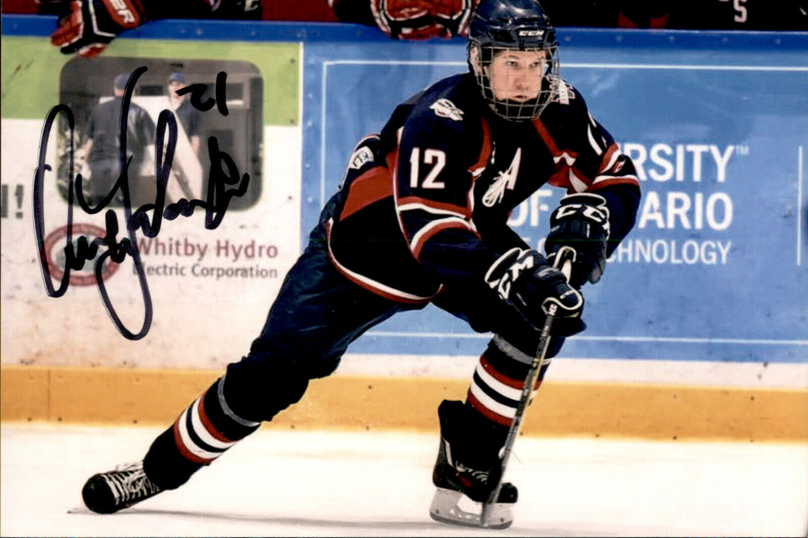 Owen Lalonde SIGNED 4x6 Photo Poster painting SUDBURY WOLVES / NHL DRAFT 2018 #4