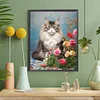 Diamond Painting-DIY Full Round Drill Noble Cat(40*40CM)