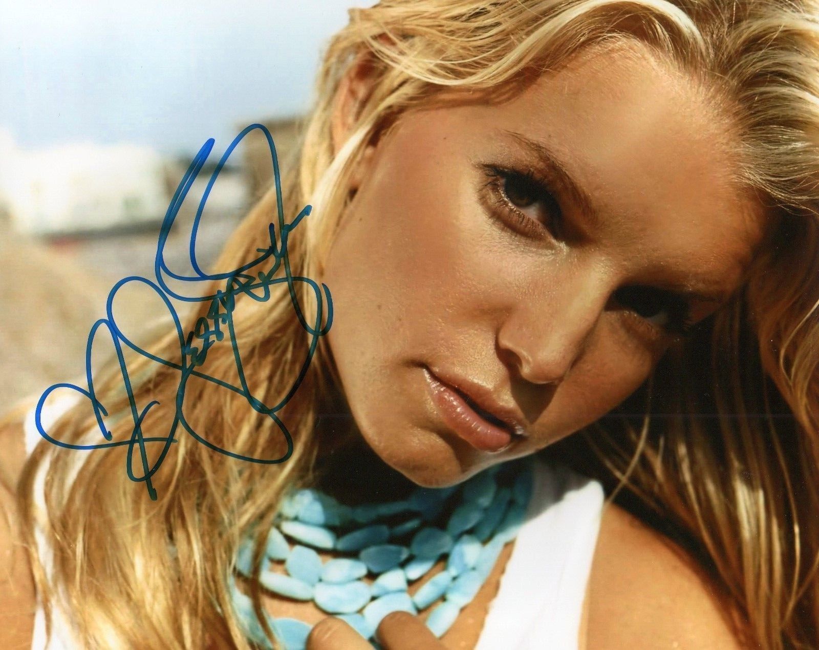 JESSICA SIMPSON AUTOGRAPHED SIGNED A4 PP POSTER Photo Poster painting PRINT 22