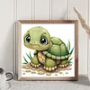 Turtle - 11CT Stamped Cross Stitch 40*40cm/15.75*15.75in