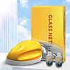 Car Glass Oil Film Remover Brush with Refill Liquid Auto Glass Cleaning Mouse