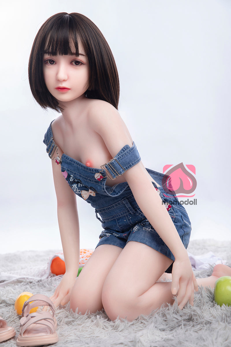 MOMO Doll 128cm (4.20') Small Breast MM087 Akari Platinum Silicone (NO.768) MOMO Doll Littlelovedoll