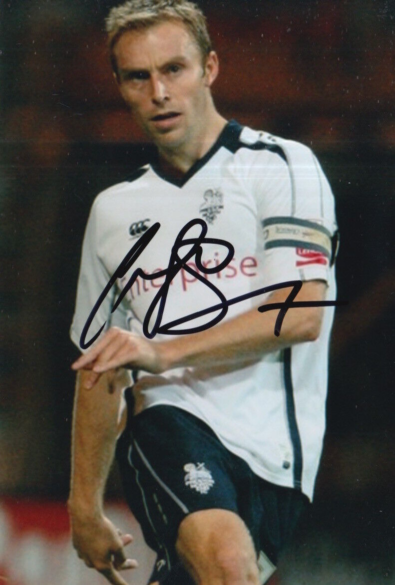 PRESTON NORTH END HAND SIGNED CHRIS SEDGWICK 6X4 Photo Poster painting 5.