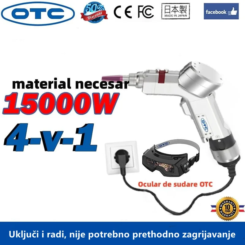 OTC 4 u 1 laserski pištolj za zavarivanje