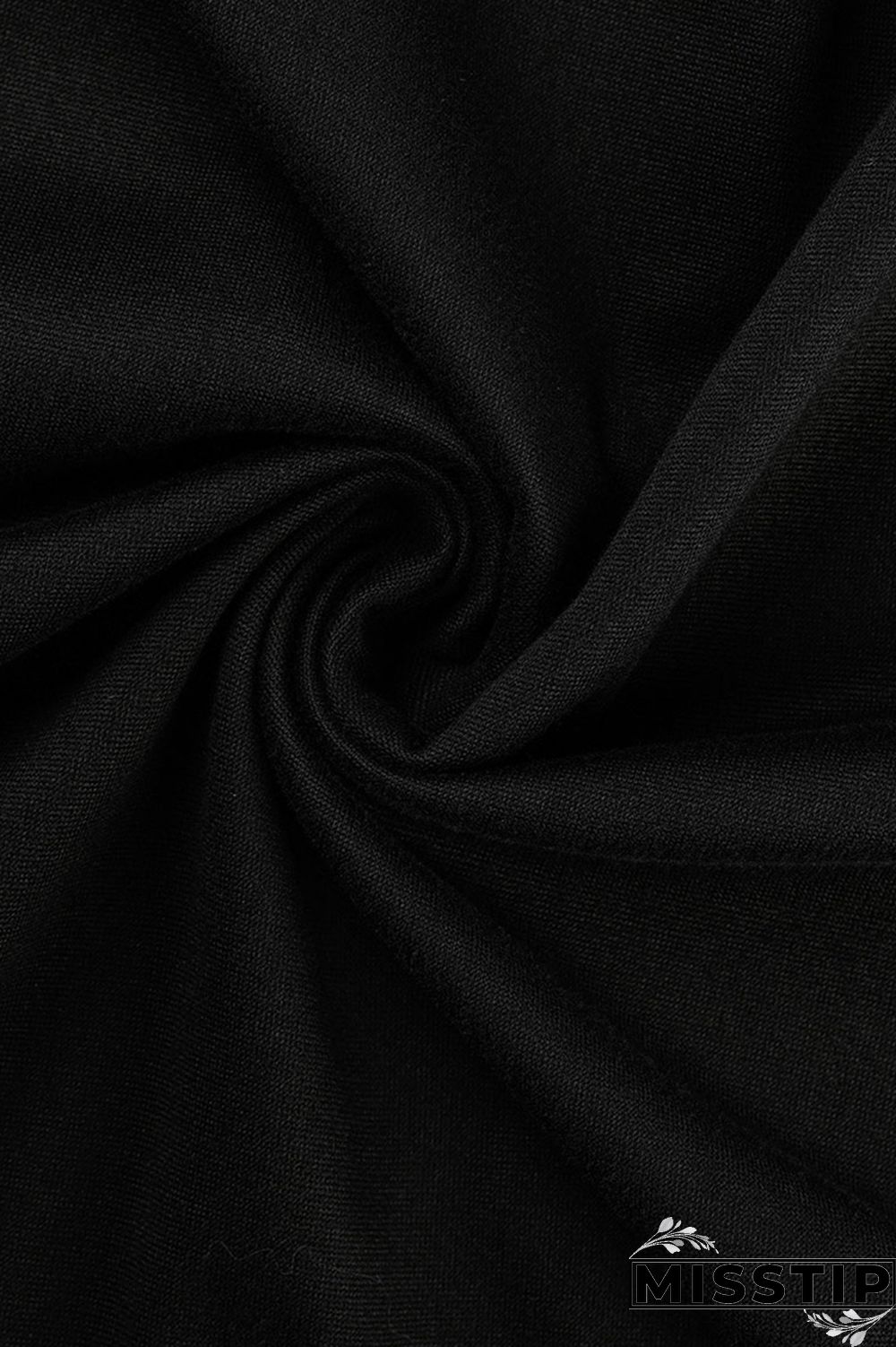 Black Fashion Casual Print Basic O Neck T-Shirts