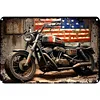 [US Local Warehouse]4PCS Motorcycle - Vintage Metal Signs Set - 30*40cm