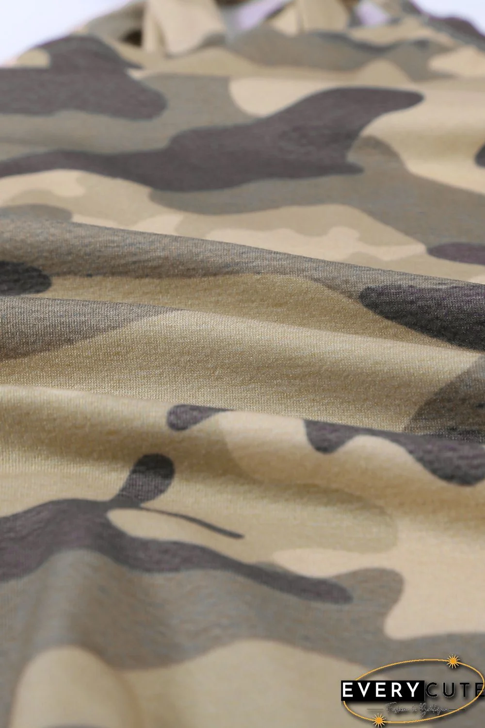 Blank Apparel - Camo Crisscross Shoulder Tank