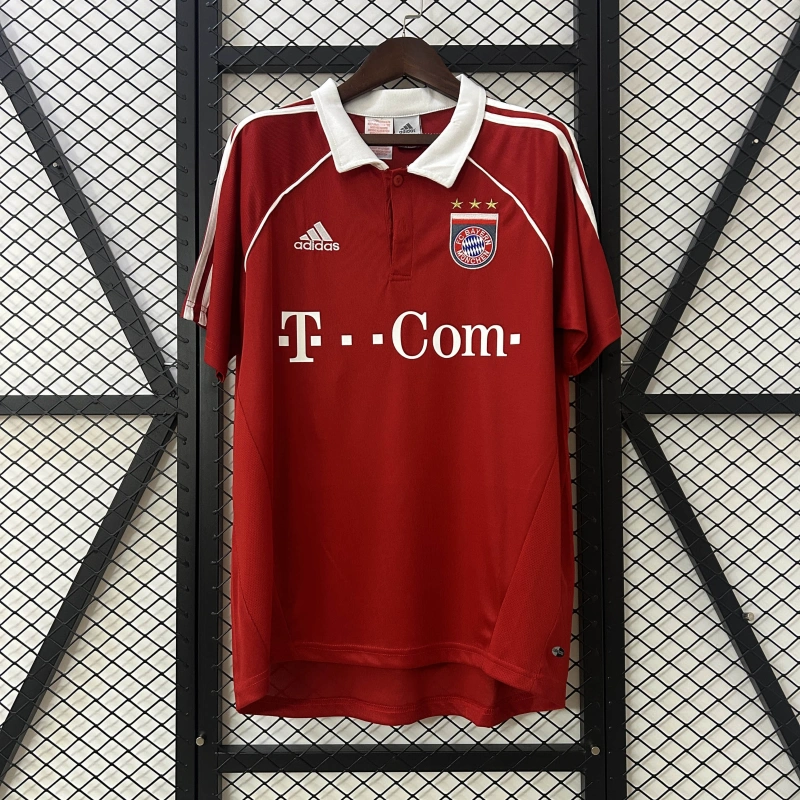 2005-2006 Retro Bayern Munich Home Football Jersey 1:1 Thai Quality- Maxi Kit