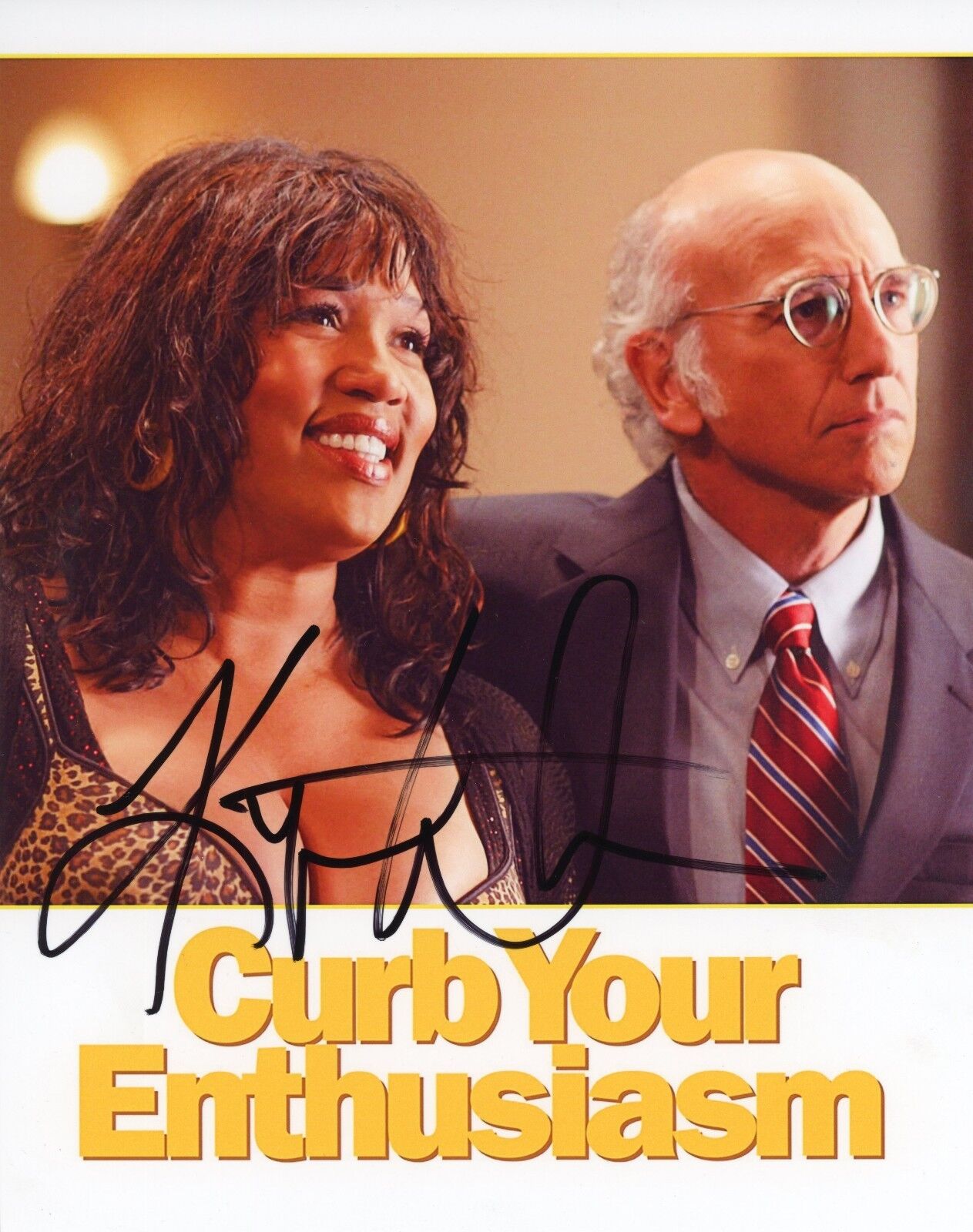 ~~ KYM WHITLEY Authentic Hand-Signed Curb Your Enthusiasm