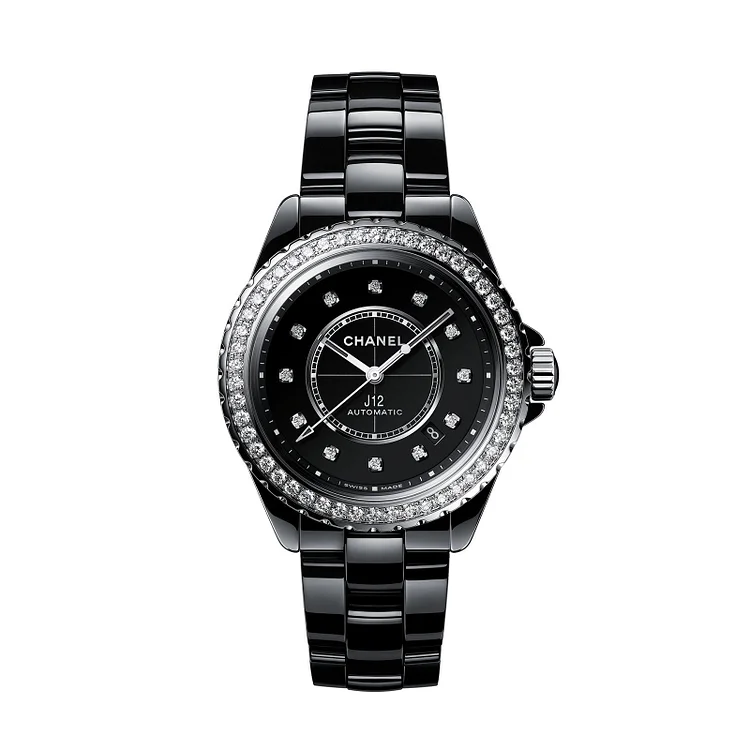 CHANEL J12 Caliber 12.1 Diamond Bezel Watch