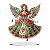 (US Local)Special Shape Angel Girl Table Top Diamond Painting Ornament Kits for Bedroom