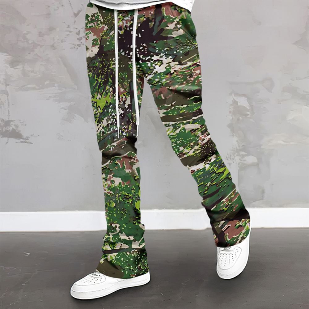 Loveciss®/ Personalized Jungle Print Street Hip-Hop Casual Trousers