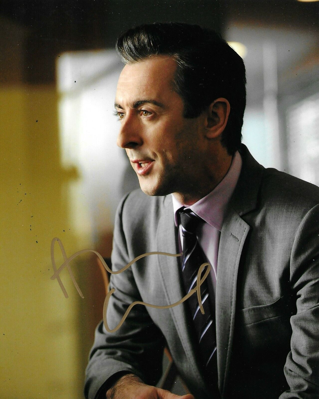 Alan Cumming Signed The Good Wife 10x8 Photo Poster painting AFTAL