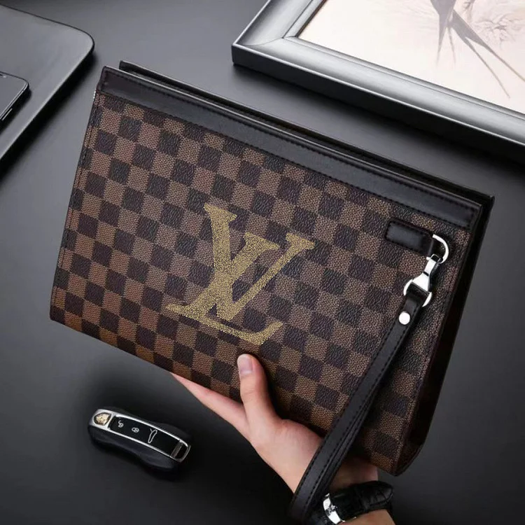 LOUIS VUITTON P&aacute;nsk&aacute; &scaron;pičkov&aacute; business lež&eacute;rn&iacute; velkokapacitn&iacute; kabelka do ruky