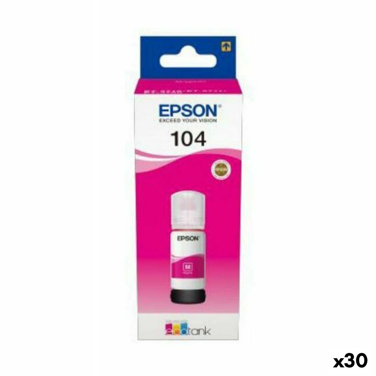 Refill ink Epson N&ordm; 104 Magenta
