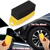 Car Tires Waxing Polishing Cleaning Wipe Car Wheel Polishing Waxing Sponge Brush