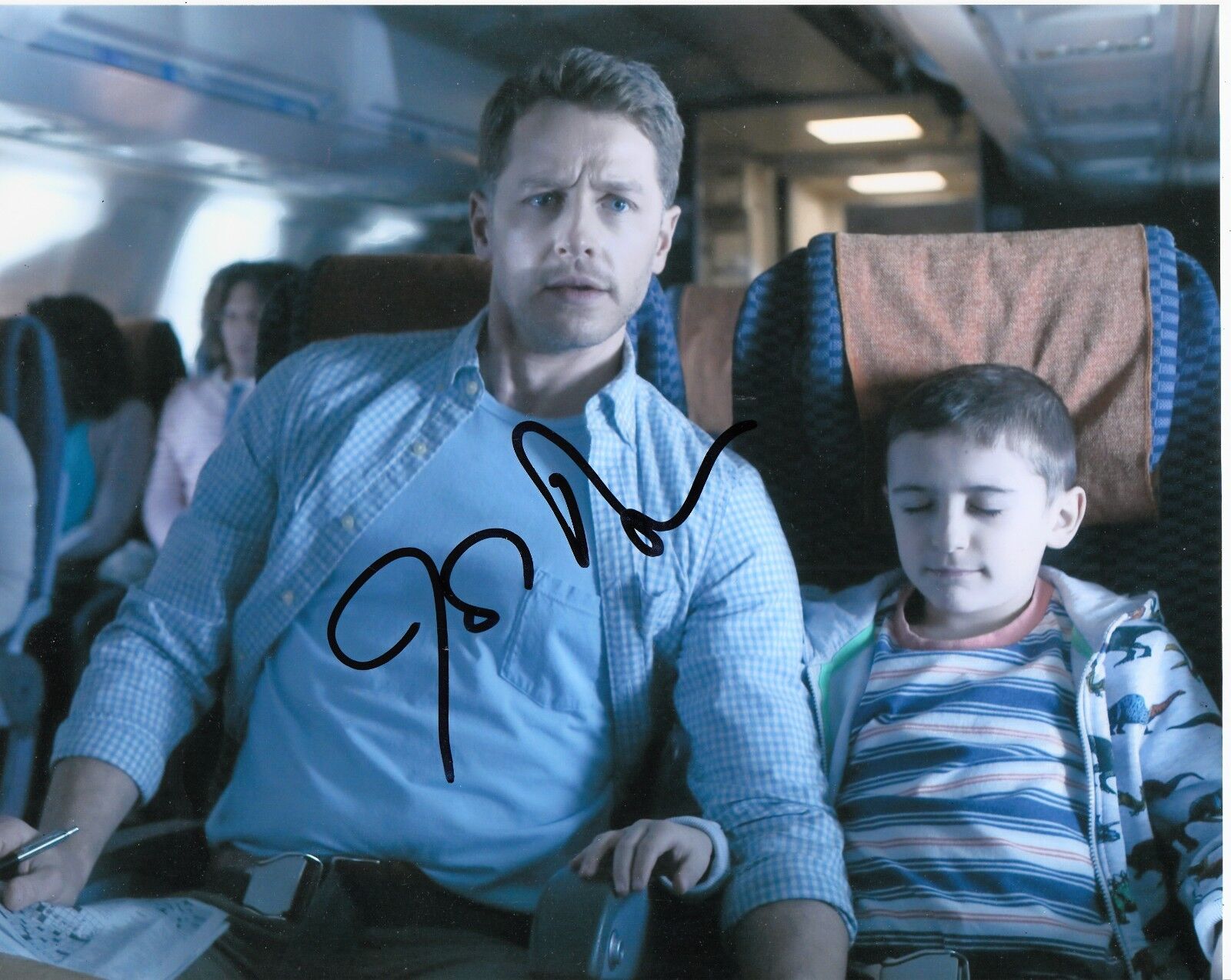 JOSH DALLAS SIGNED MANIFEST Photo Poster painting UACC REG 242