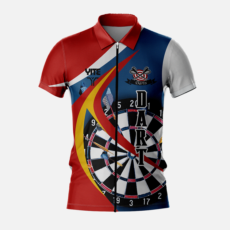 YITE |LFB24-006-Blue And Red Dart Uniform