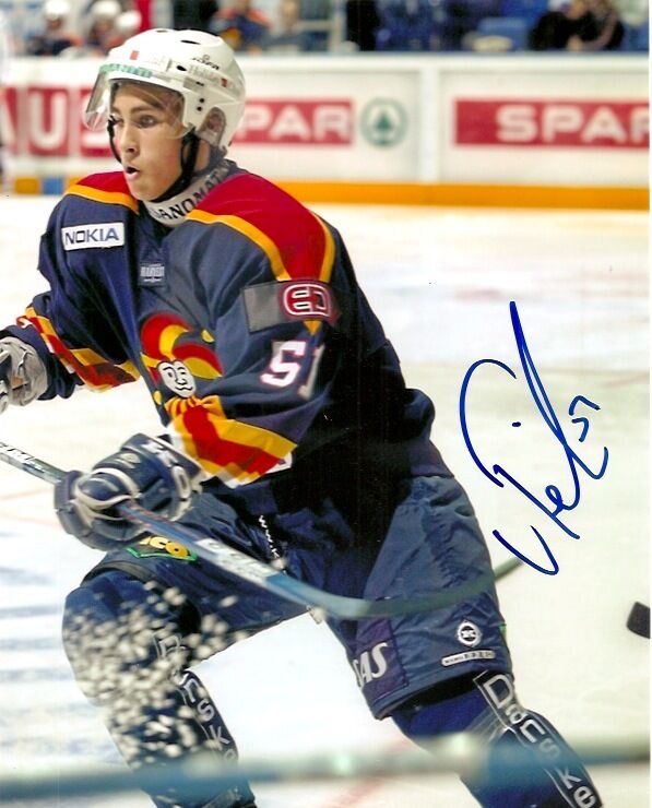 Jokerit Valterri Filppula Signed Autographed 8x10 Photo Poster painting COA