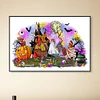 (60*40cm)Halloween - Full Round Drill Diamond Painting