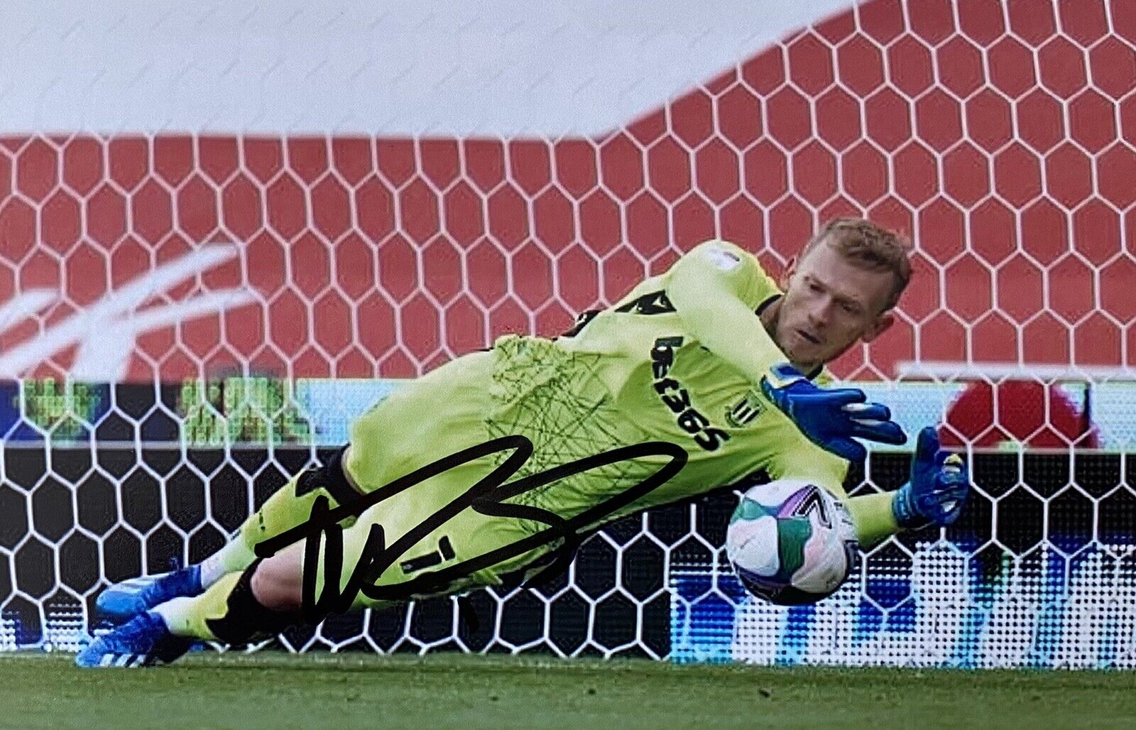 Adam Davies Genuine Hand Signed Stoke City 6X4 Photo Poster painting 2