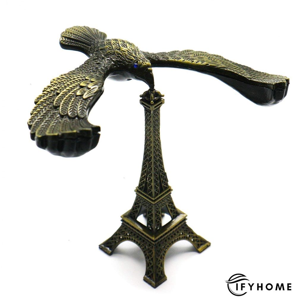 Balanced Eagle With Eiffel Tower Ornament | IFYHOME