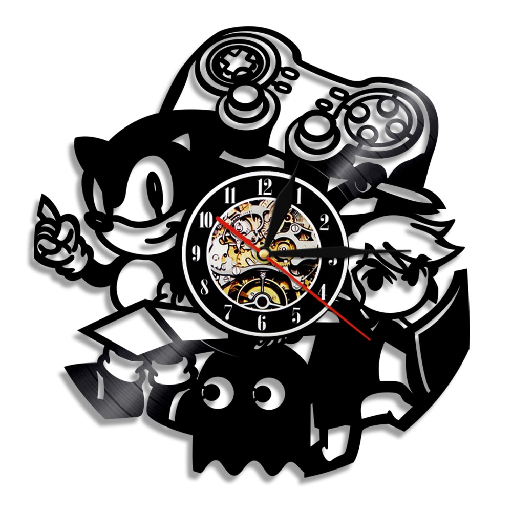 

Gamepad Controller - Vinyl Record Wall Clock - Without LED, 501 Original