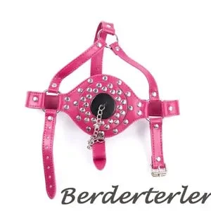 pornhint Pornhint 1 PCS PU Leather Mouth Envelope Gags Flirt Fetishs Restraints Couples Cosplay