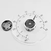 Circular Self Adhesive Window Outdoor Thermometer Pointer Temperature Meter