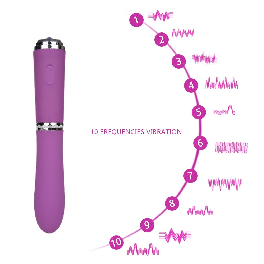 Powerful Wand Vibrator Female Pen Massger Stick Usb Charging G-spot Stimulator
