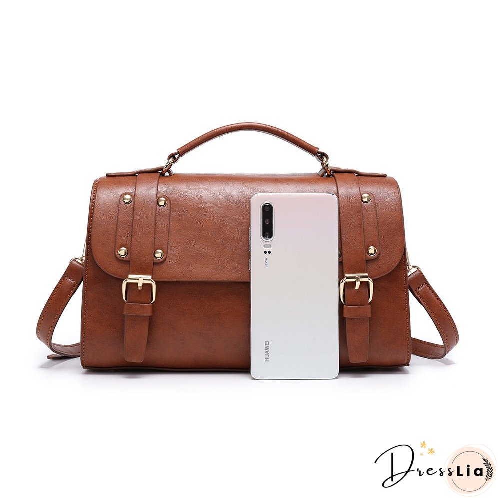 Vintage portable messenger Cambridge bag