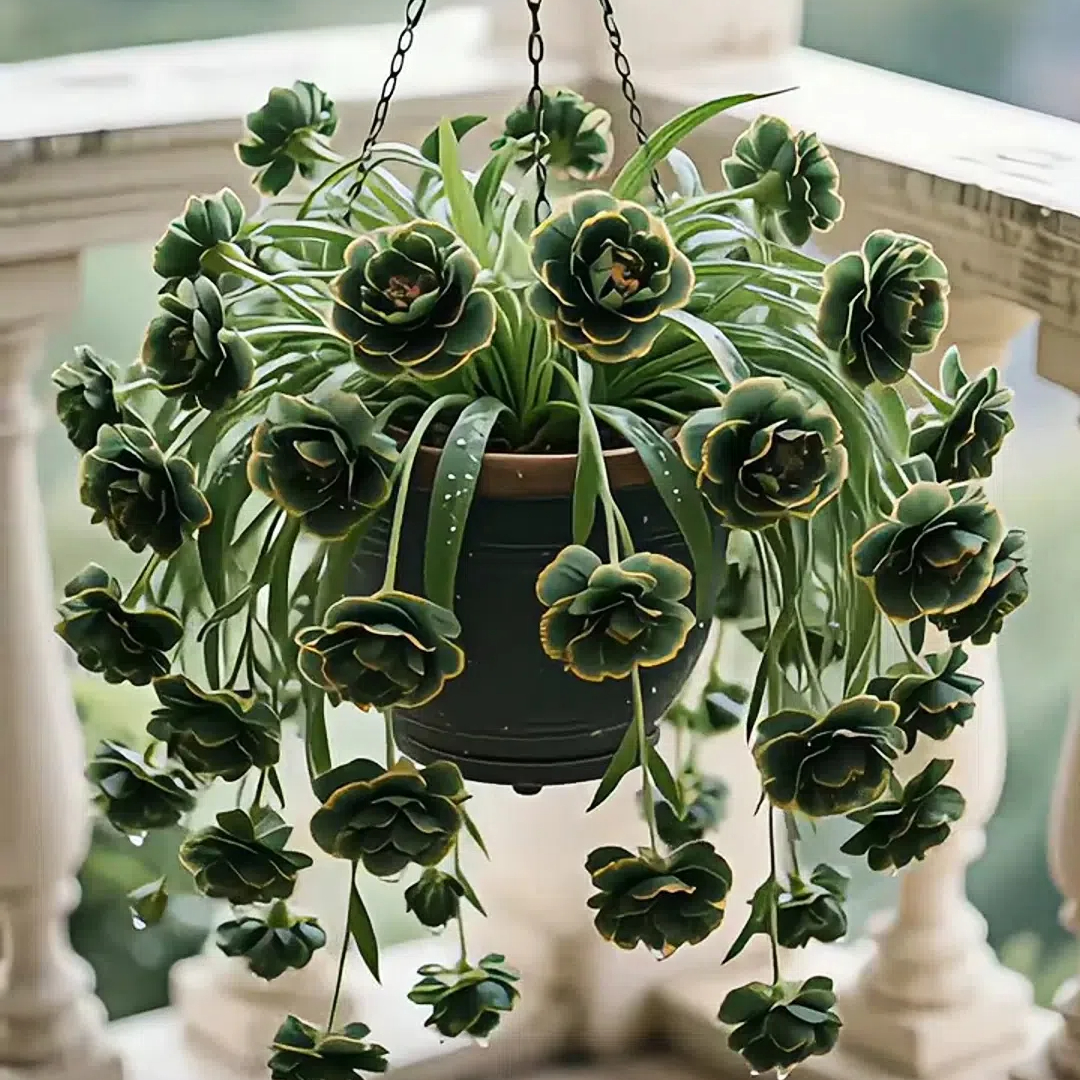 Grand Bloom Spider Plant Seeds/Bulbs 💐 Nature's Hanging Masterpiece of Color & Grace
