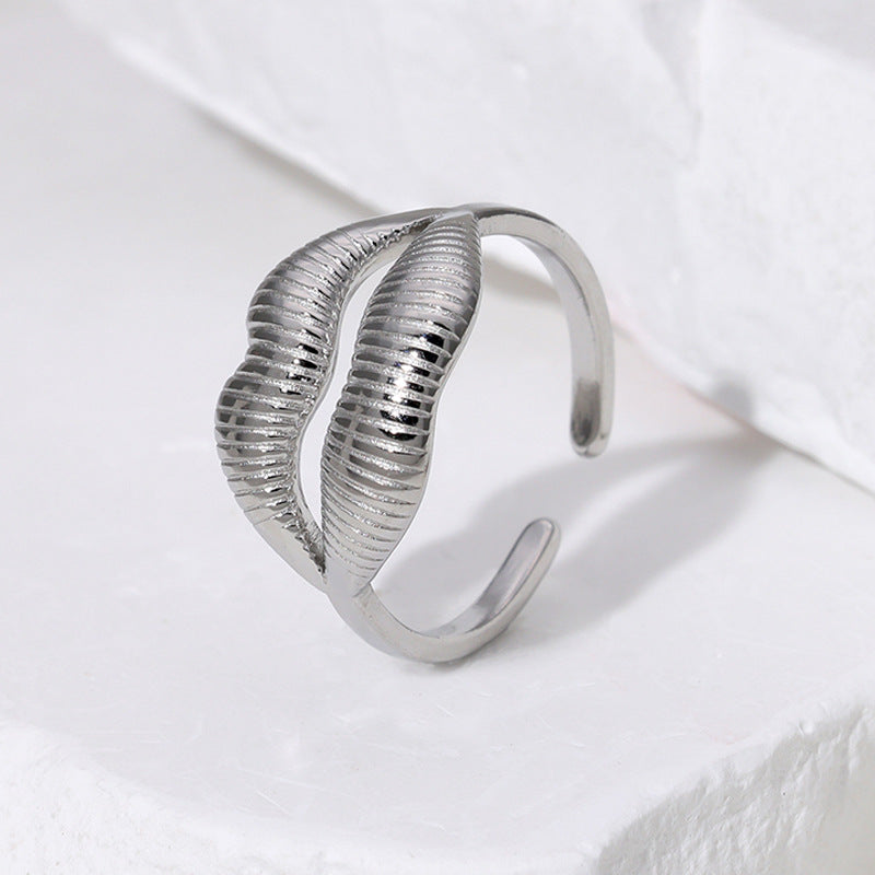 Open Ring Lip Stainless Steel Electroplating Rings