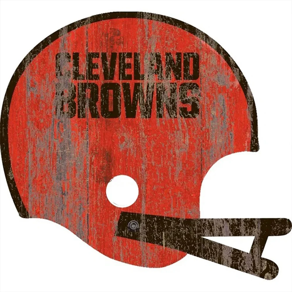Diamond Painting - Full Round Drill - Cleveland Browns(30*30cm)