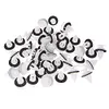 50pcs Car Clips Fastener Nylon Practical for BMW E21 E30 E36 E46 E90 E91 E92 E93